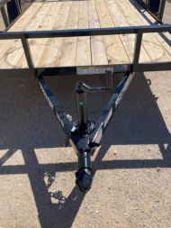 New 2025 Top Hat DSA 12*77 Utility Trailer