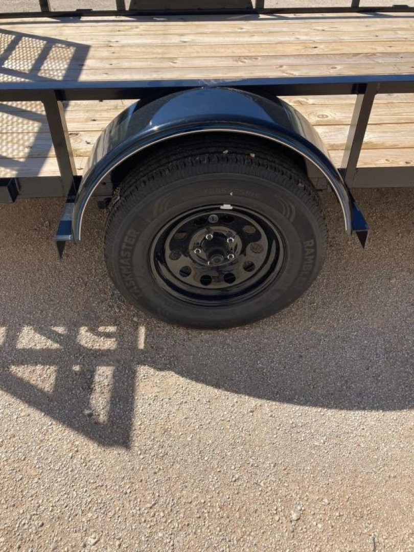 New 2025 Top Hat DSA 12*77 Utility Trailer