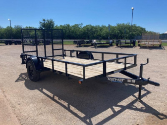 New 2025 Top Hat DSA 12*77 Utility Trailer