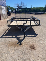 New 2025 Top Hat DSA 12*77 Utility Trailer