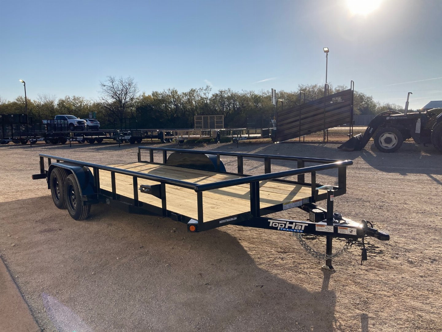 New 2025 Top Hat MP 18X83 Utility Trailer W/SIR