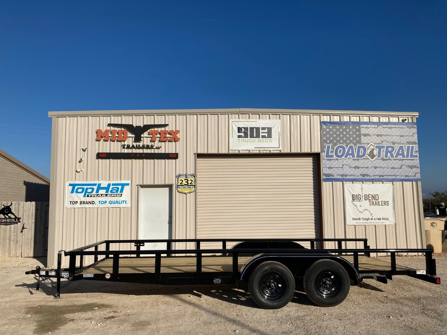 New 2025 Top Hat MP 18X83 Utility Trailer W/SIR