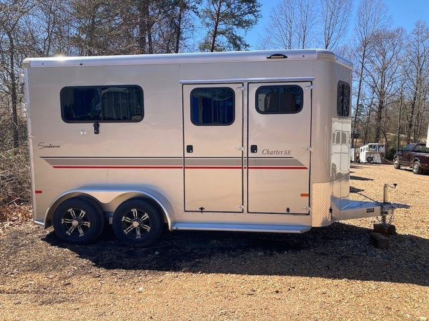 New 2026 Sundowner Trailers CHARTER TR SE 2H BP Horse Trailer