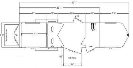 New Sundowner Charter TR SE 2+1 Gooseneck Horse Trailer