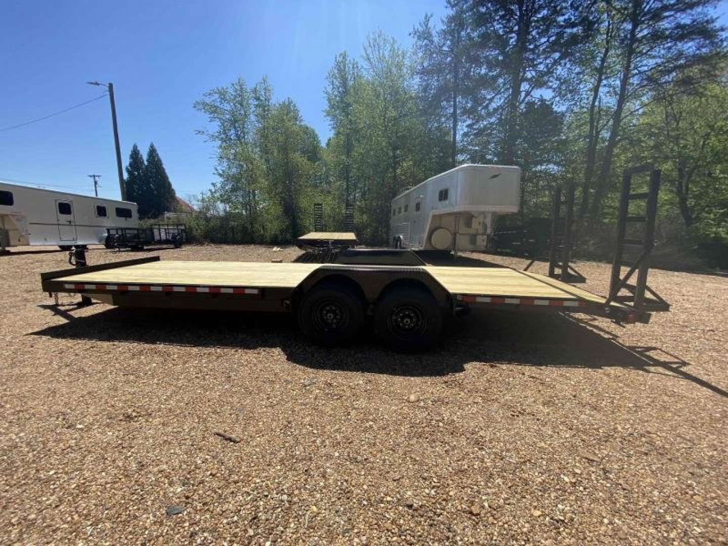 New Nolan Manufacturing 7x20' 14K Open Equipment Trailer