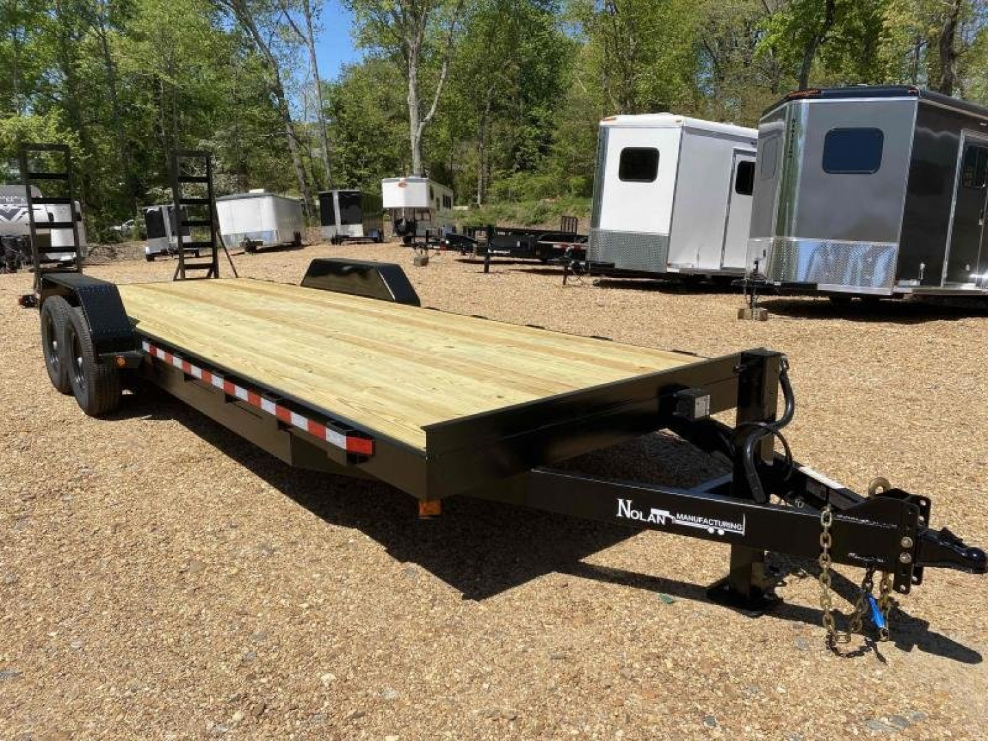New Nolan Manufacturing 7x20' 14K Open Equipment Trailer