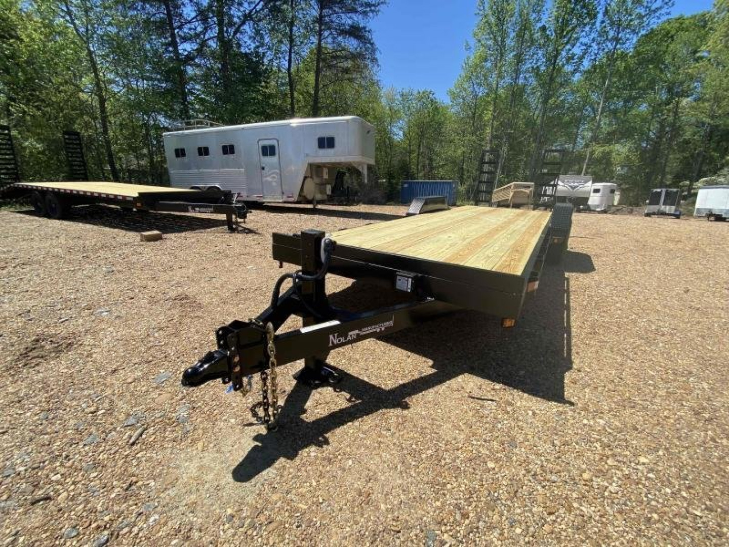 New Nolan Manufacturing 7x20' 14K Open Equipment Trailer