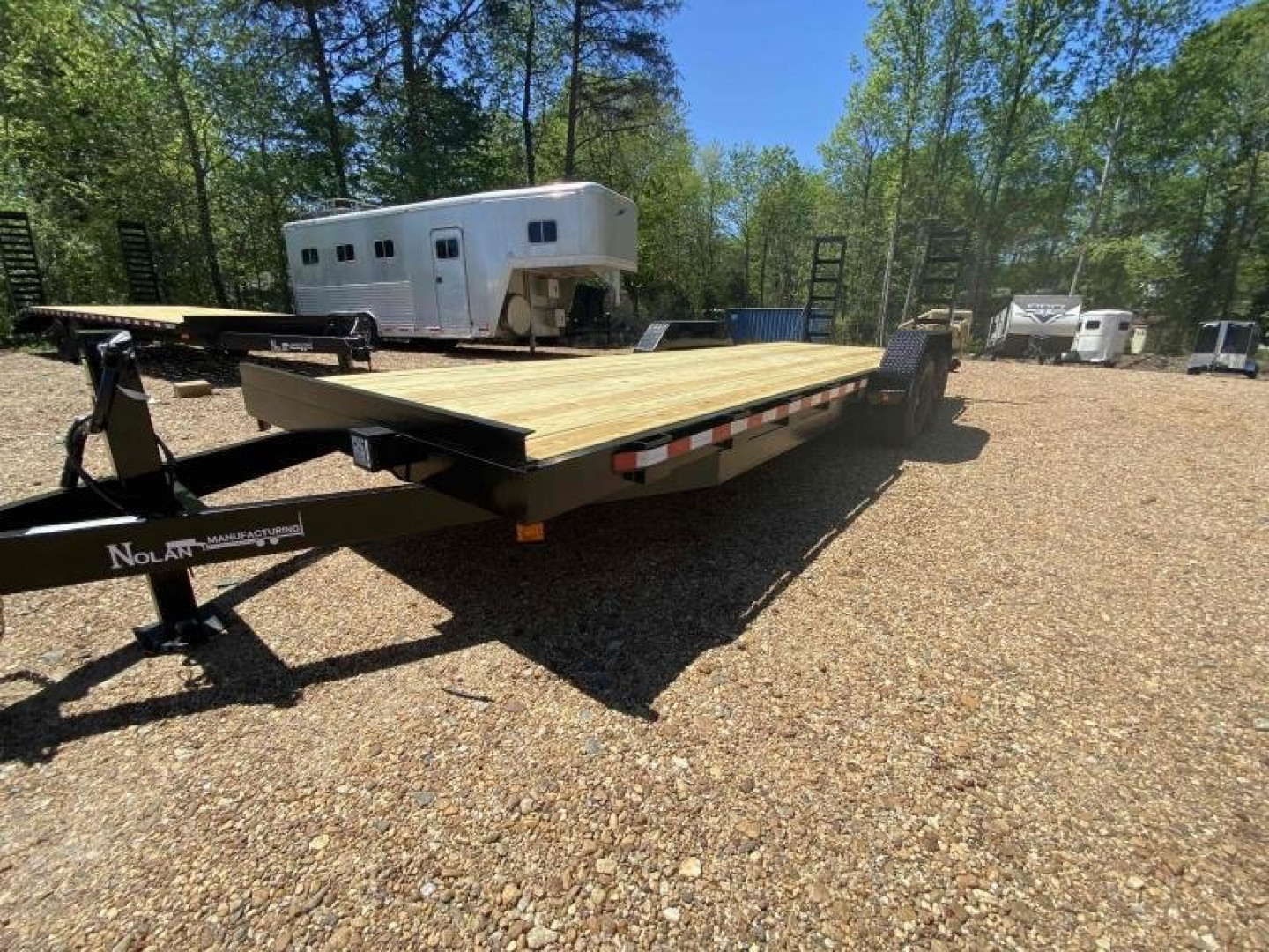 New Nolan Manufacturing 7x20' 14K Open Equipment Trailer
