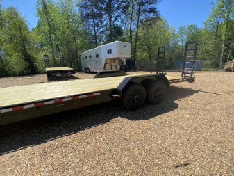 New Nolan Manufacturing 7x20' 14K Open Equipment Trailer