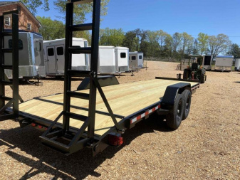New Nolan Manufacturing 7x20' 14K Open Equipment Trailer
