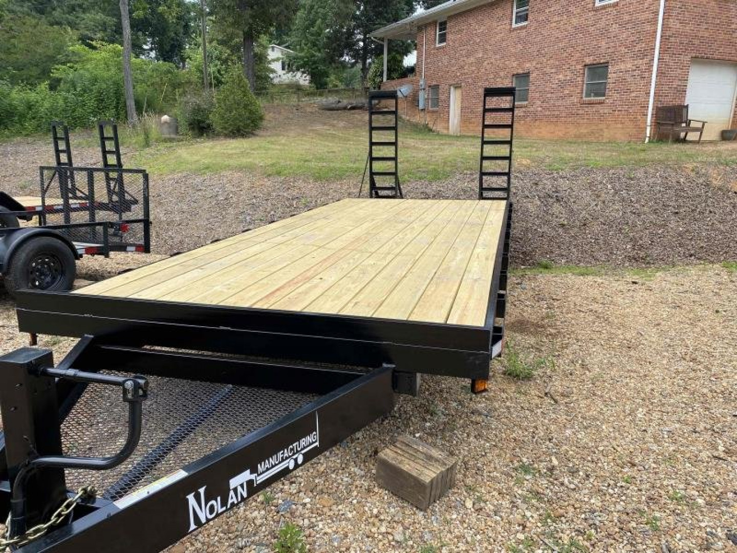 New 2026 Nolan Manufacturing 24' 14k Deckover Equipment Trailer