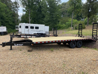 New 2026 Nolan Manufacturing 24' 14k Deckover Equipment Trailer