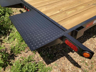 New Nolan Manufacturing 7x22 14K Half Tilt Trailer Open Equipment Trailer