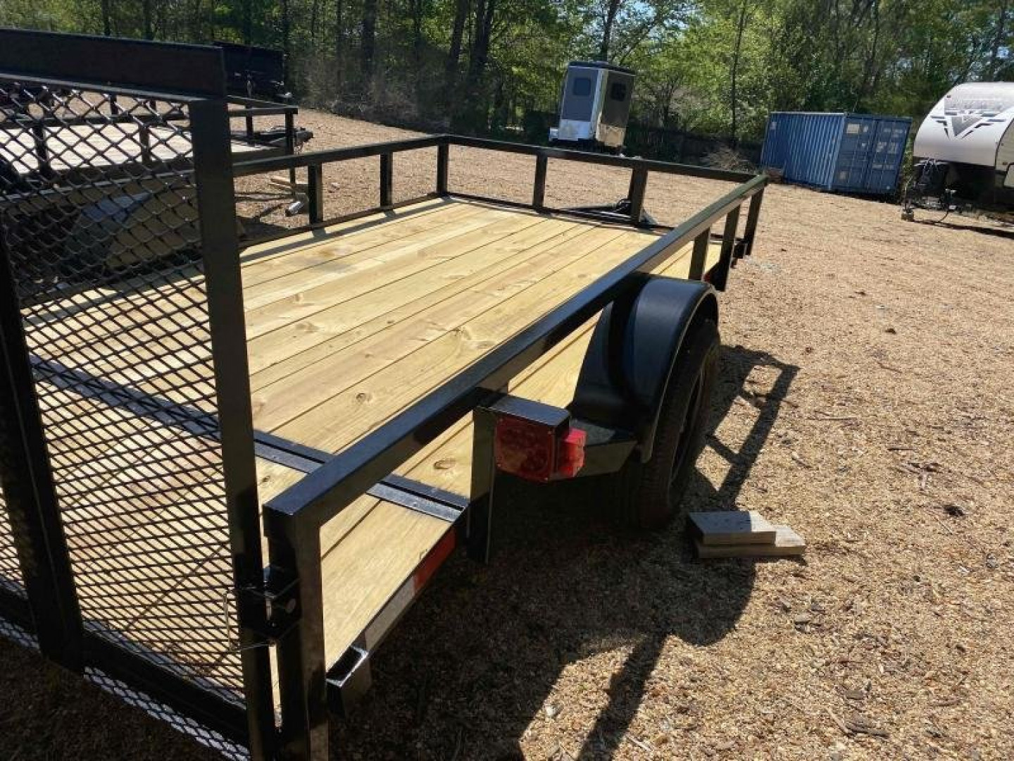 New 2024 Nolan Manufacturing 6'x12' Open Utility Trailer Utility Trailer