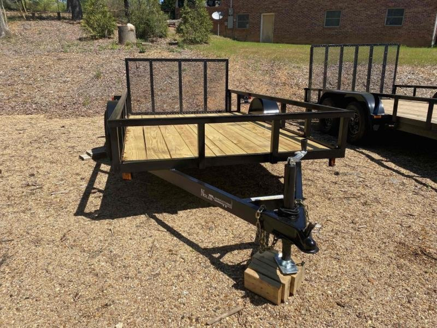 New 2024 Nolan Manufacturing 6'x12' Open Utility Trailer Utility Trailer