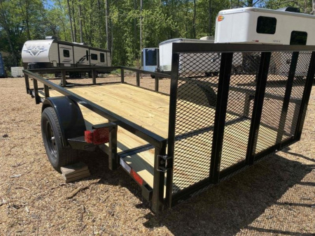 New 2024 Nolan Manufacturing 6'x12' Open Utility Trailer Utility Trailer