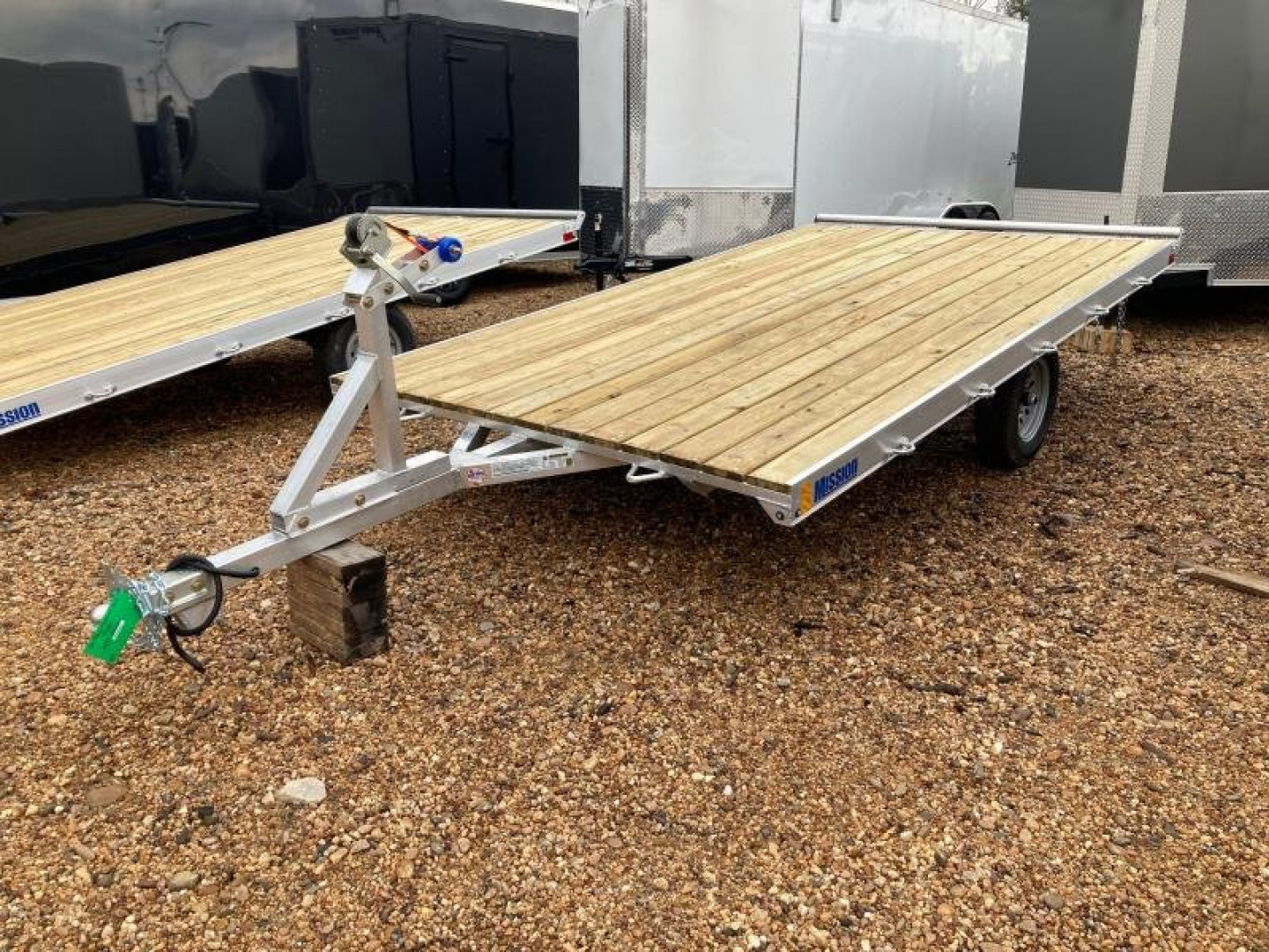 New 2026 Mission MRFT84x12 Open Utility Trailer