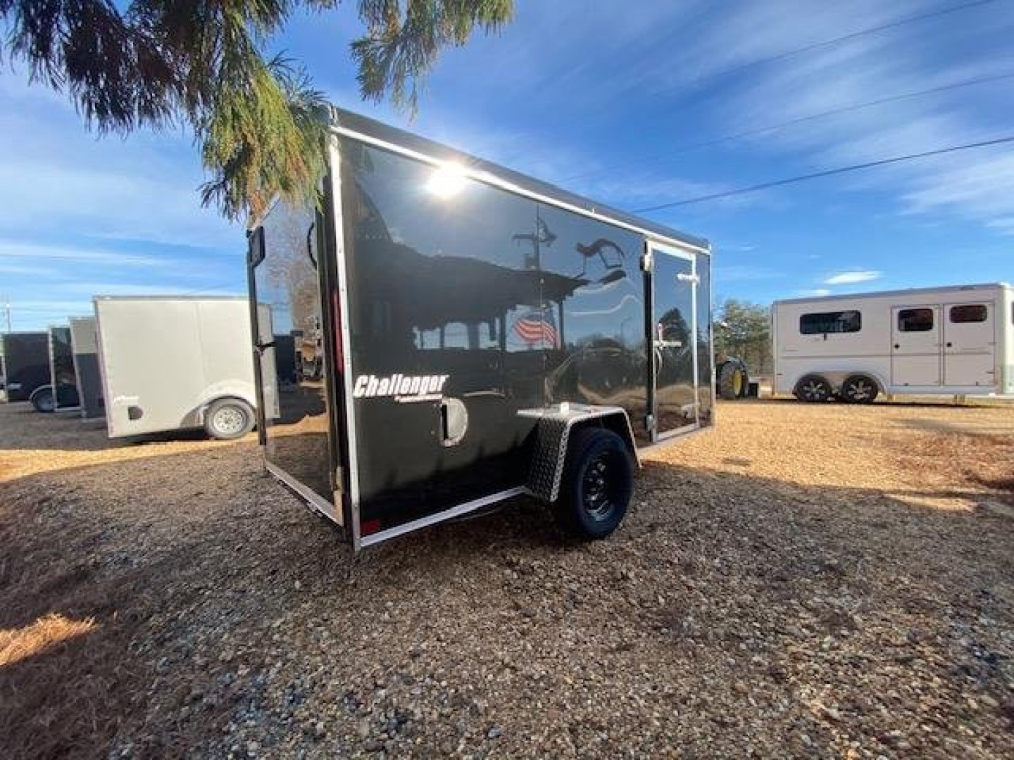 New Homesteader Trailers 6X12CS Cargo / Enclosed Trailer with Ramp
