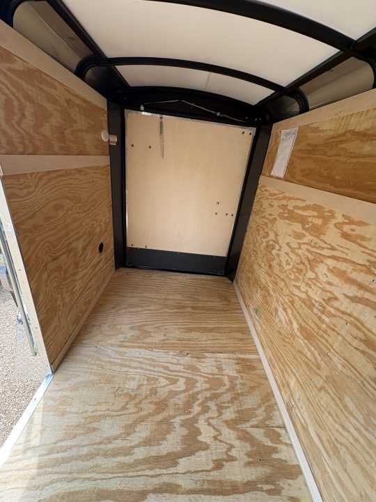 New 2027 Homesteader 5X8 Cargo / Enclosed Trailer w/ Rear Swing Door