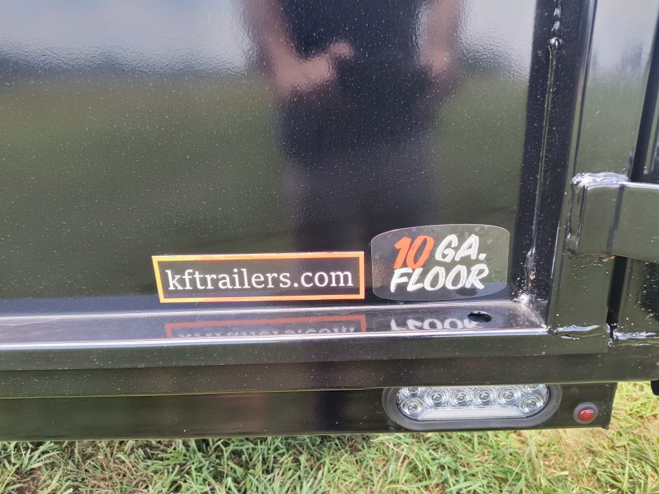 New 2026 Homesteader Trailer 6X10 10K Deckover Dump Trailer