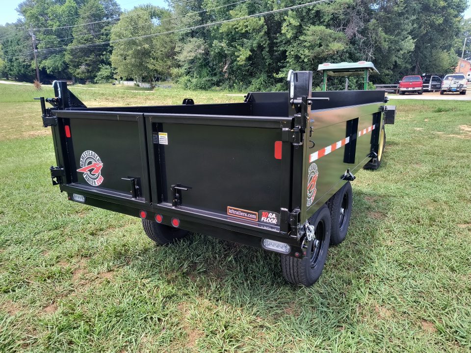 New 2026 Homesteader Trailer 6X10 10K Deckover Dump Trailer