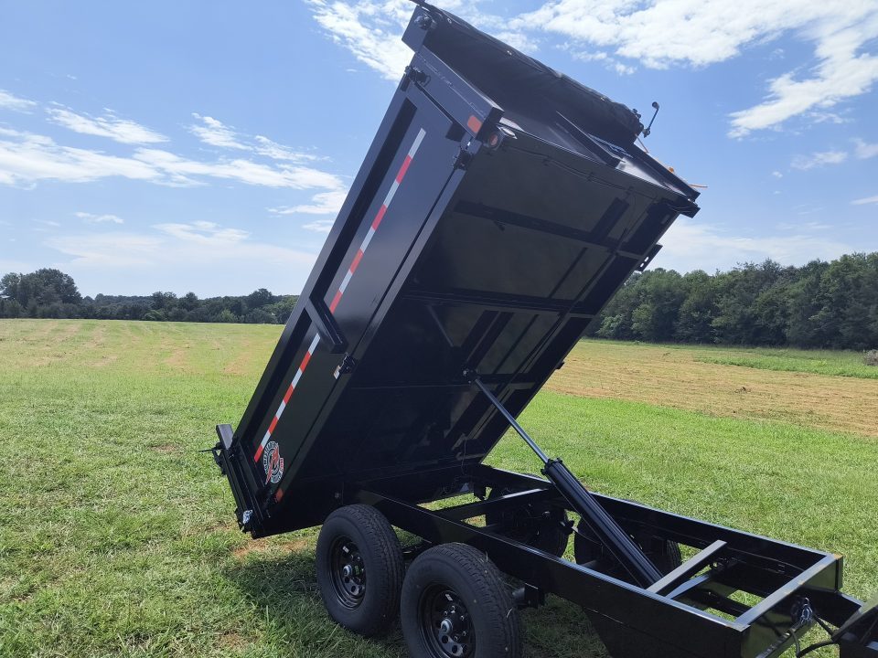 New 2026 Homesteader Trailer 6X10 10K Deckover Dump Trailer