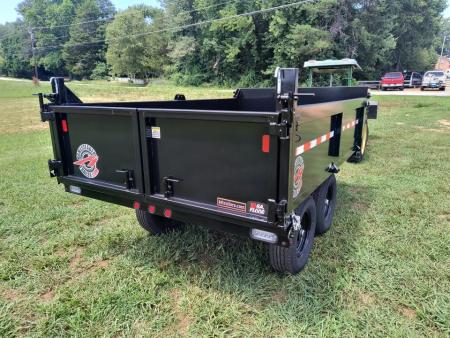 New 2026 Homesteader Trailer 6X10 10K Deckover Dump Trailer