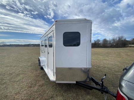 New Homesteader 214FB 2 Horse Direct Load Warmblood Horse Trailer