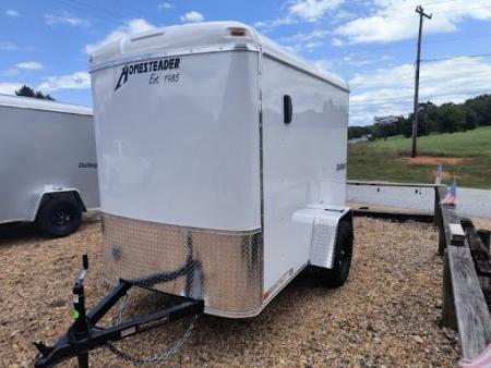 New 2027 Homesteader 508CS Cargo / Enclosed Trailer w/ Rear Ramp