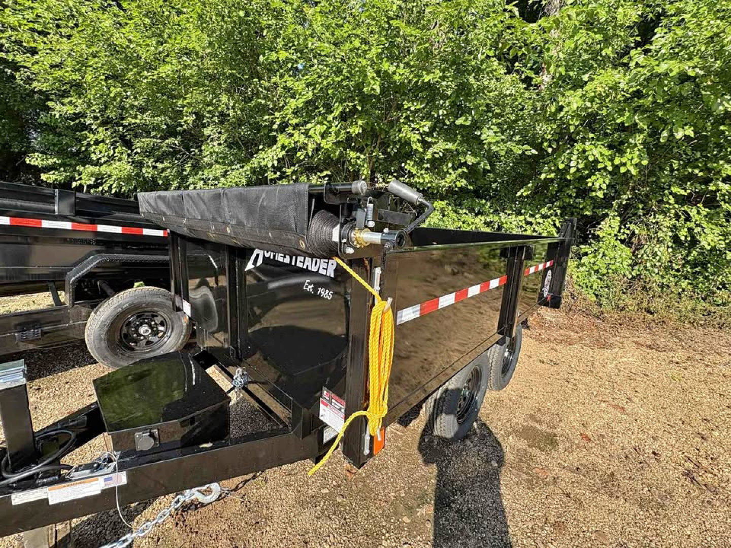 New 2026 Homesteader Trailer 610LB Dump Trailer