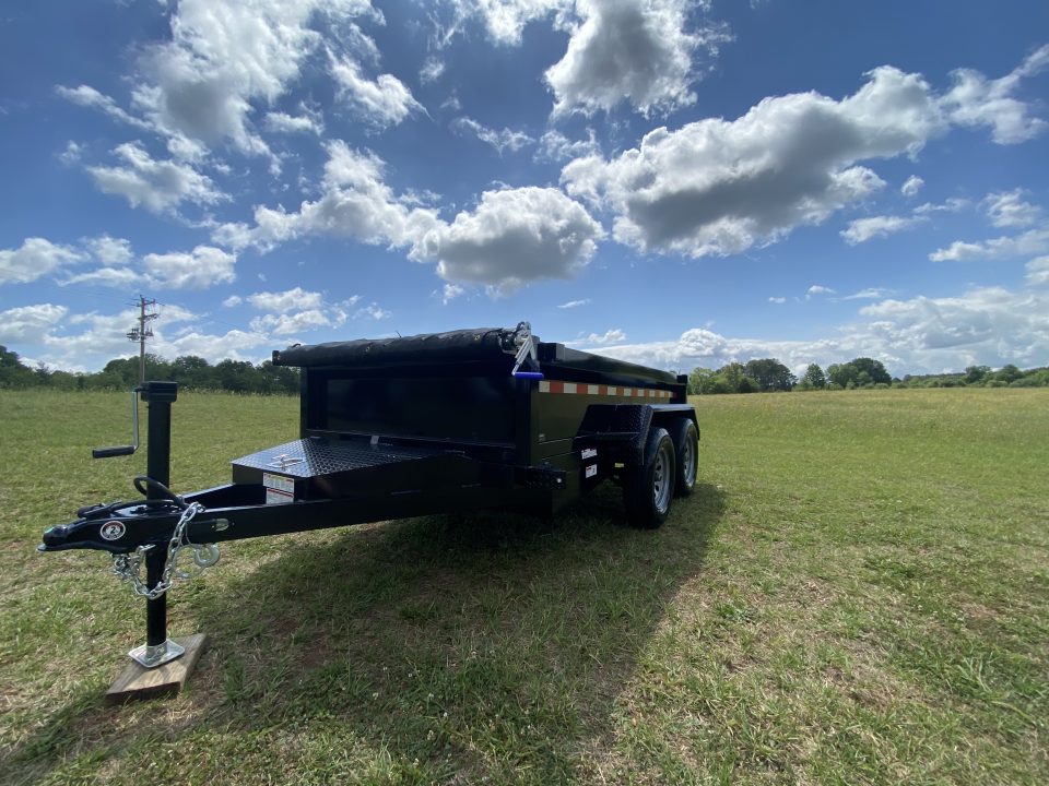 New 2026 Hawke Trailers 5X10 7K Low Pro Dump Trailer