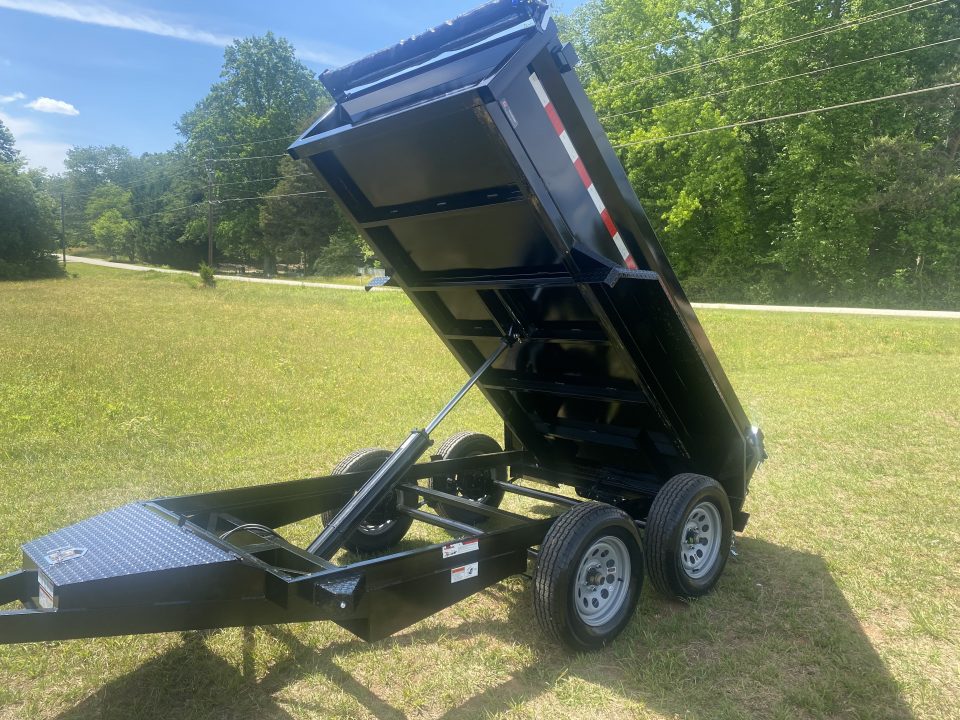 New 2026 Hawke Trailers 5X10 7K Low Pro Dump Trailer