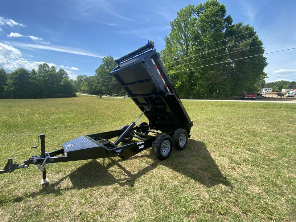 New 2026 Hawke Trailers 5X10 7K Low Pro Dump Trailer