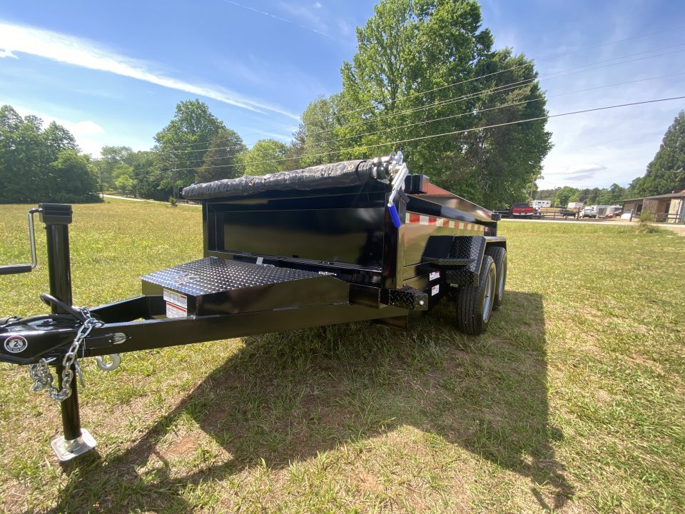 New 2026 Hawke Trailers 5X10 7K Low Pro Dump Trailer