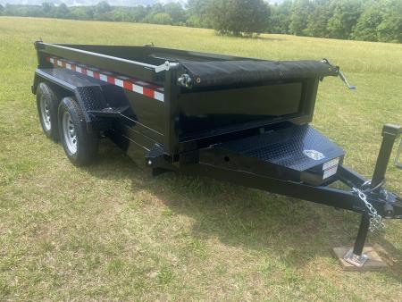 New 2026 Hawke Trailers 5X10 7K Low Pro Dump Trailer