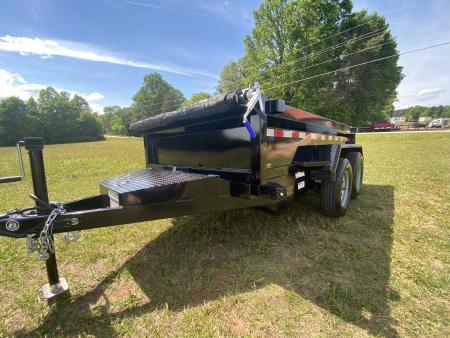New 2026 Hawke Trailers 5X10 7K Low Pro Dump Trailer