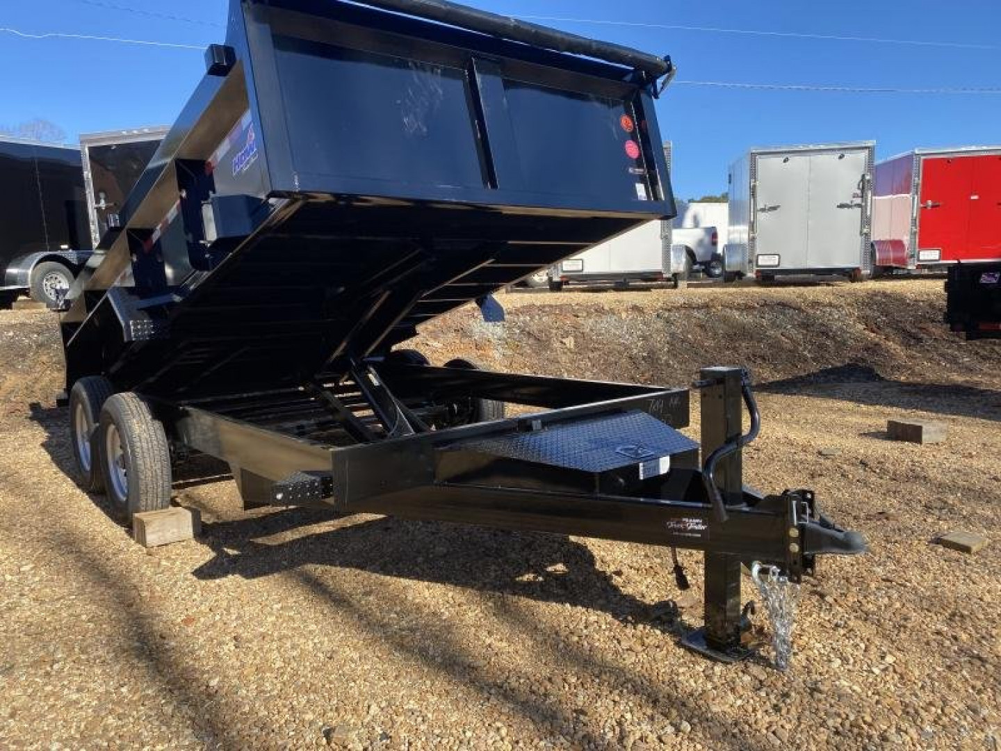 New 2026 Hawke 7X14 14K Low Pro Dump Trailer