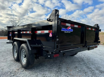 New 2026 Hawke 7X14 14K Low Pro Dump Trailer