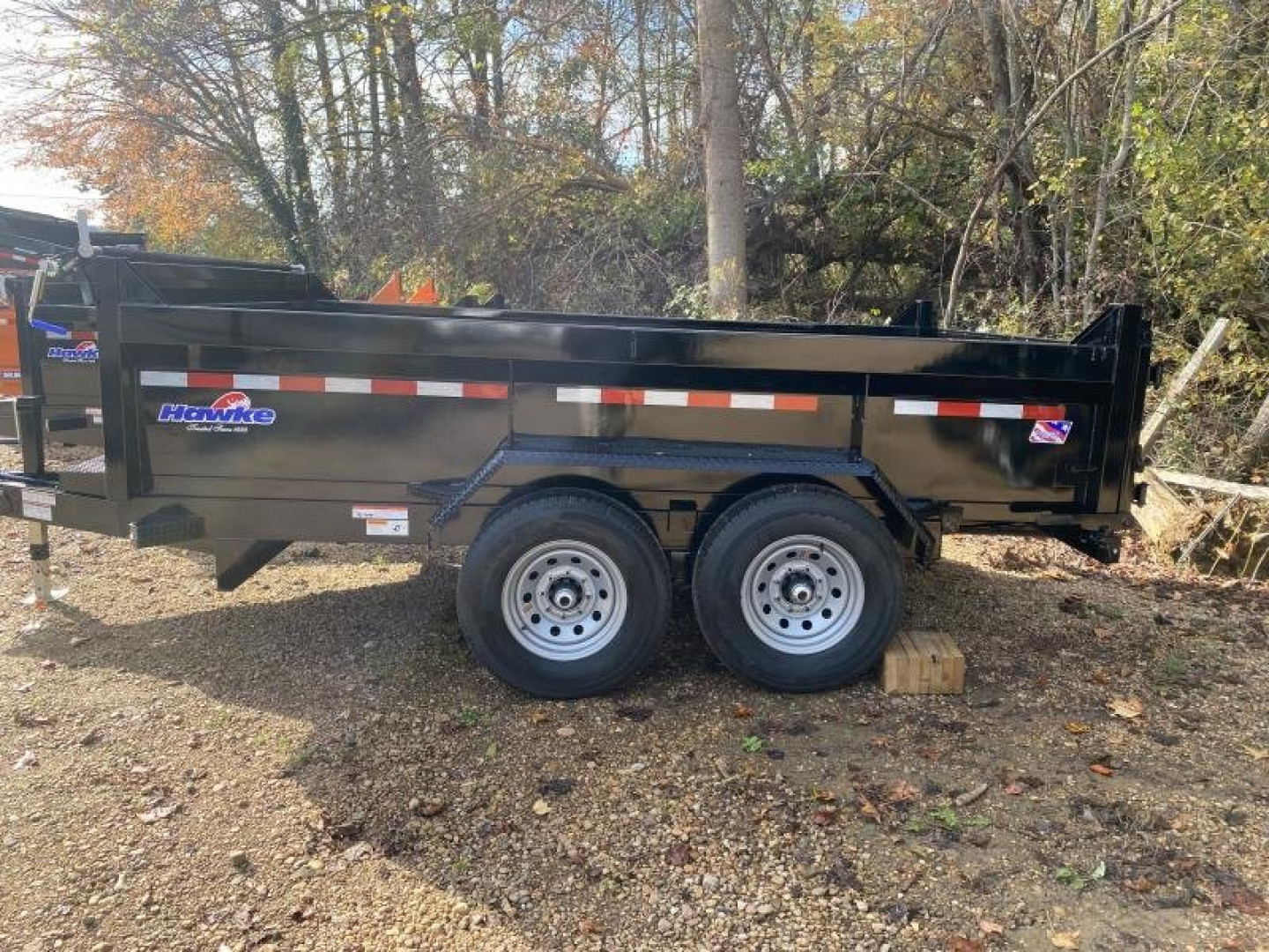 New 2026 Hawke 7X12 12K Low Pro Dump Trailer