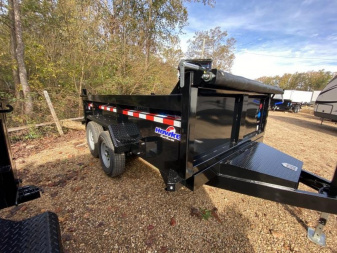 New 2026 Hawke 7X12 12K Low Pro Dump Trailer