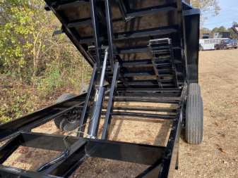 New 2026 Hawke 7X12 12K Low Pro Dump Trailer