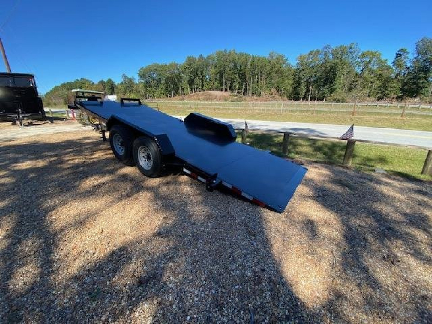 New 2026 Hawke Trailers 20' Power Tilt Equipment Trailer
