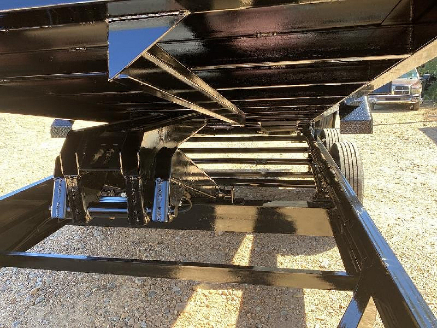 New 2026 Hawke Trailers Hawke7x16 17K 48" Dump Trailer