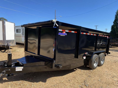 New 2026 Hawke Trailers Hawke7x16 17K 48" Dump Trailer