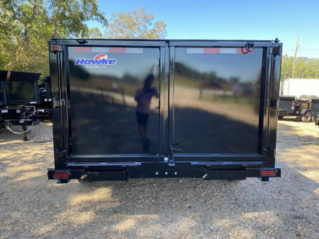 New 2026 Hawke Trailers Hawke7x16 17K 48" Dump Trailer