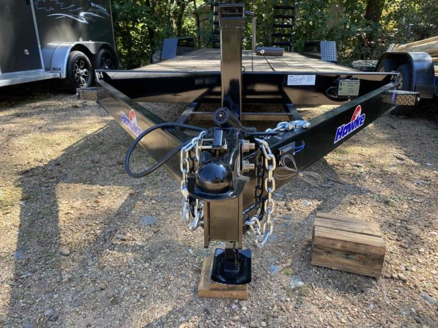 New 2025 Hawke Trailers 7x20 14k Equipment Trailer Open Equipment Trailer