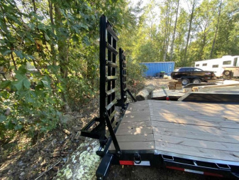 New 2025 Hawke Trailers 7x20 14k Equipment Trailer Open Equipment Trailer