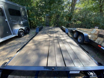 New 2025 Hawke Trailers 7x20 14k Equipment Trailer Open Equipment Trailer