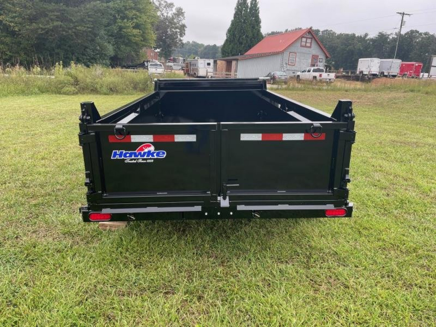 New 2026 Hawke Trailers Hawke 6x12 Dump Trailer