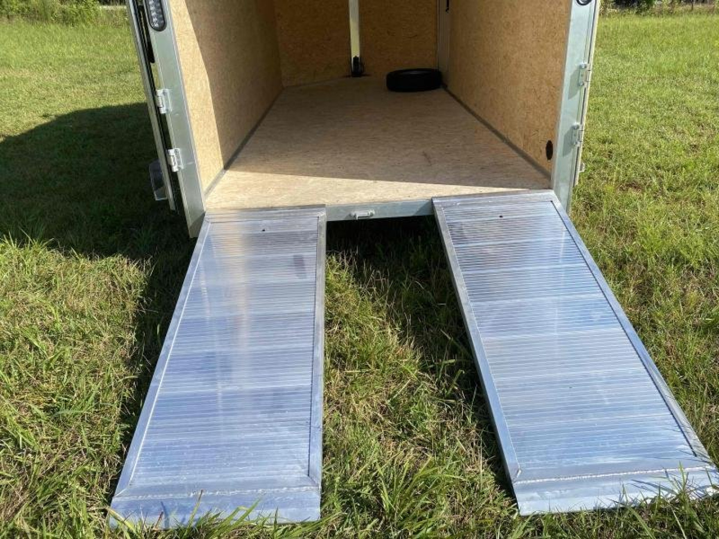 New 2024 EZ Hauler 7x16 Ultimate  Contractor Cargo Aluminum Trailer